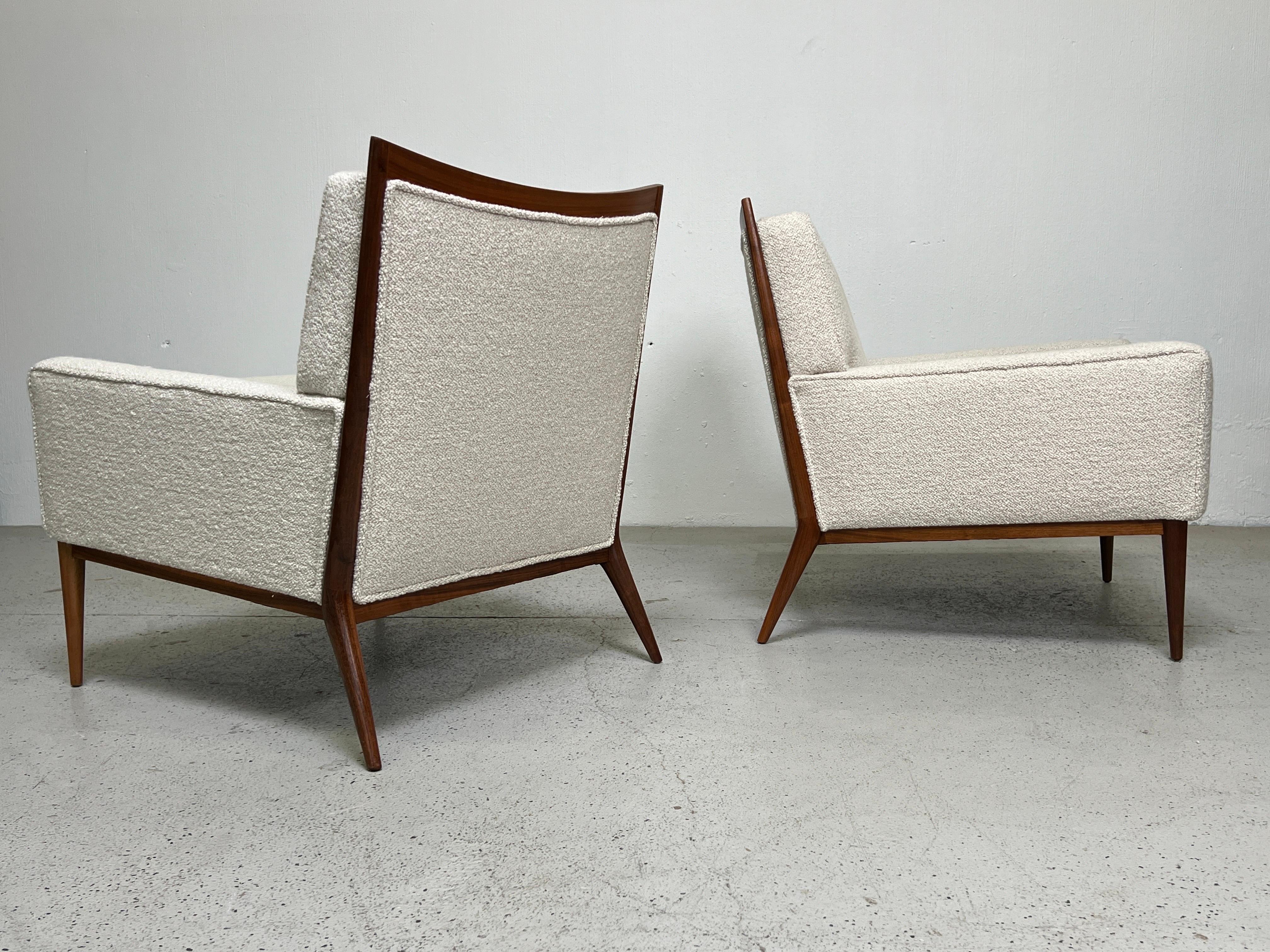 Pair of Lounge Chairs by Paul McCobb In Good Condition In Dallas, TX