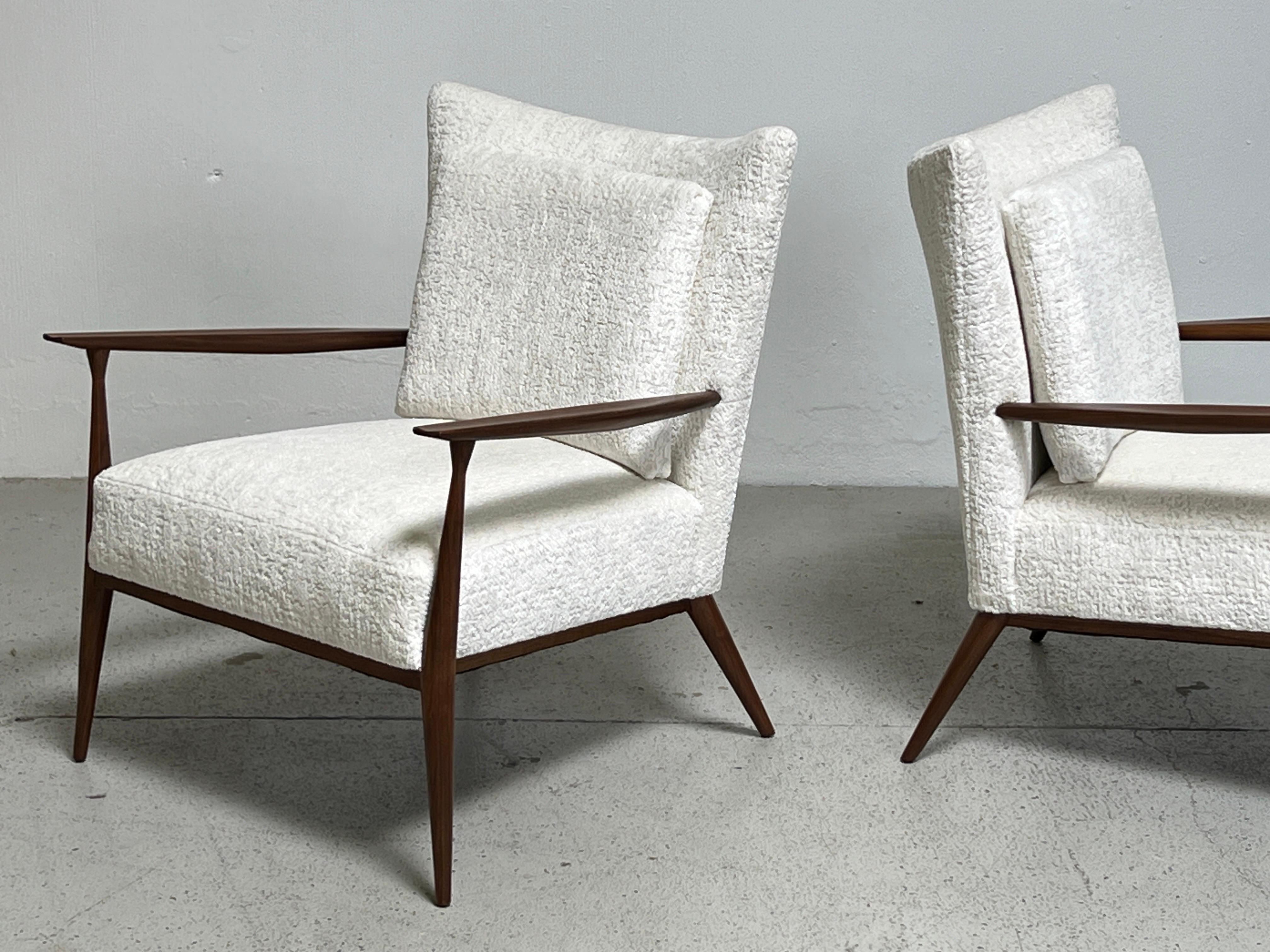 Mid-20th Century Pair of Lounge Chairs by Paul McCobb