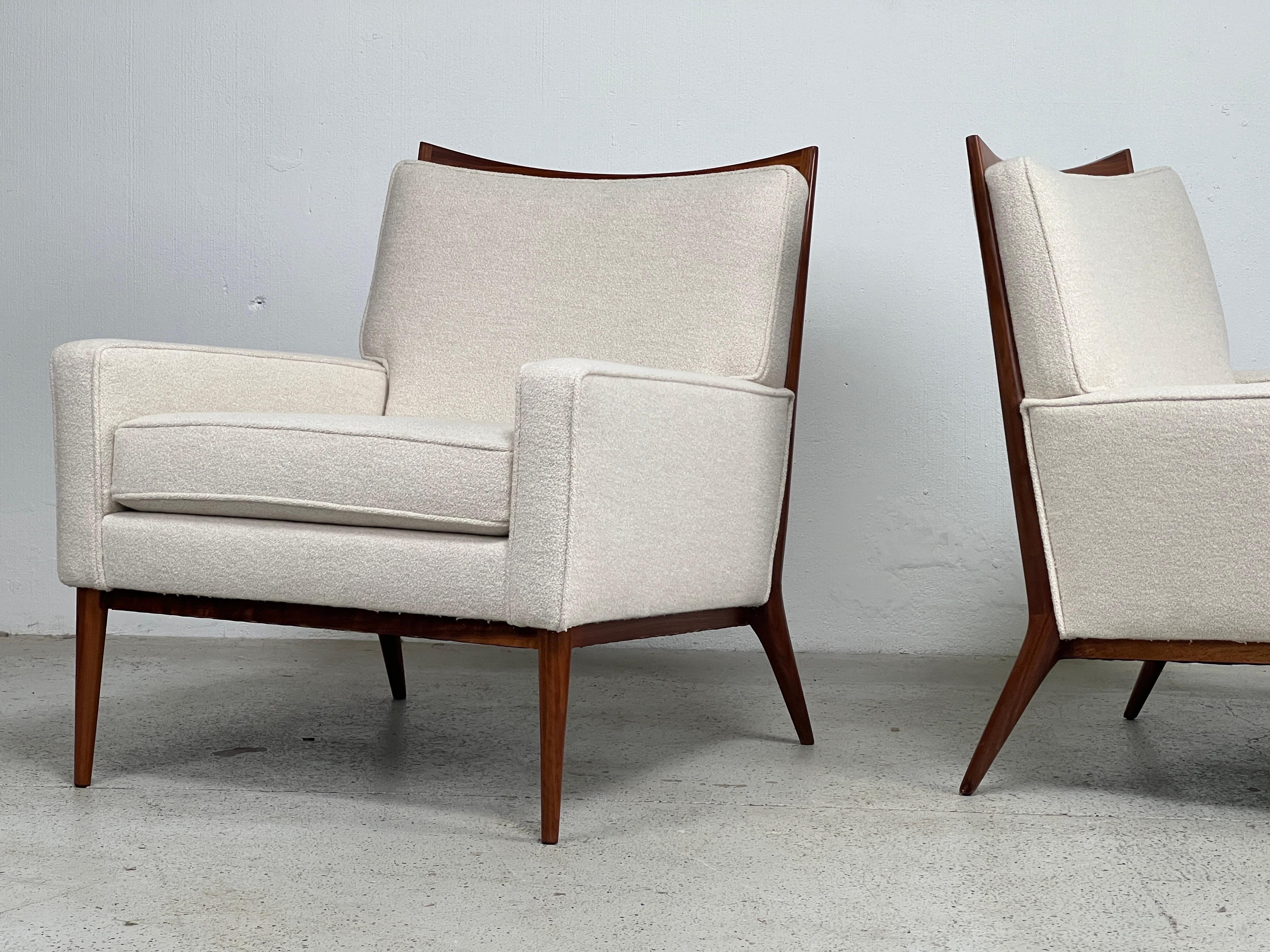 Milieu du XXe siècle Paire de fauteuils de salon par Paul McCobb en vente