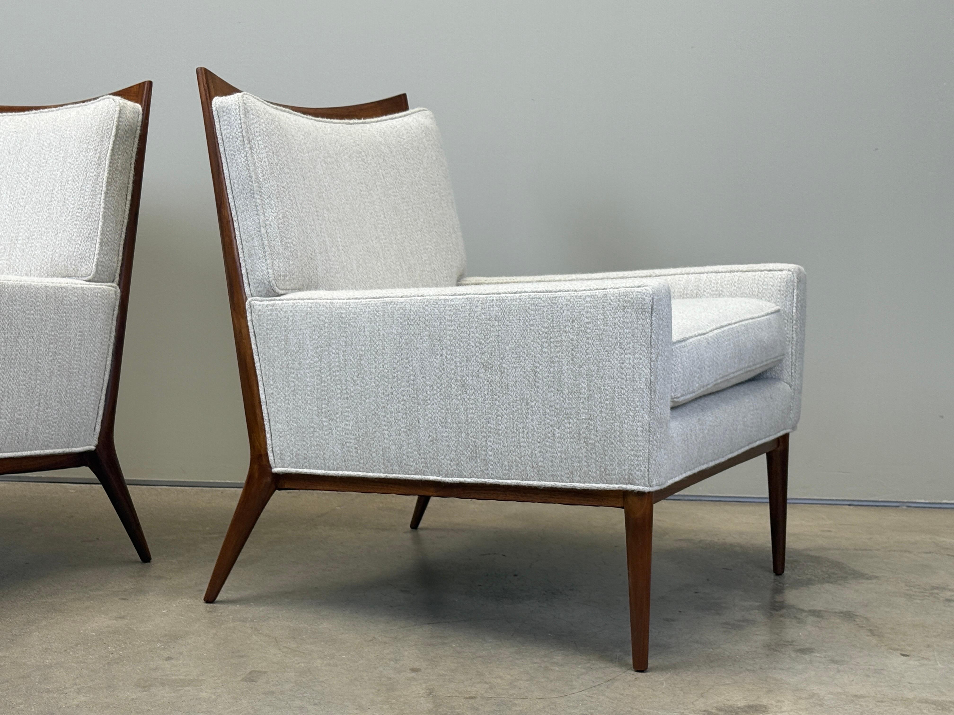 Ein Paar Loungesessel von Paul McCobb im Angebot 1