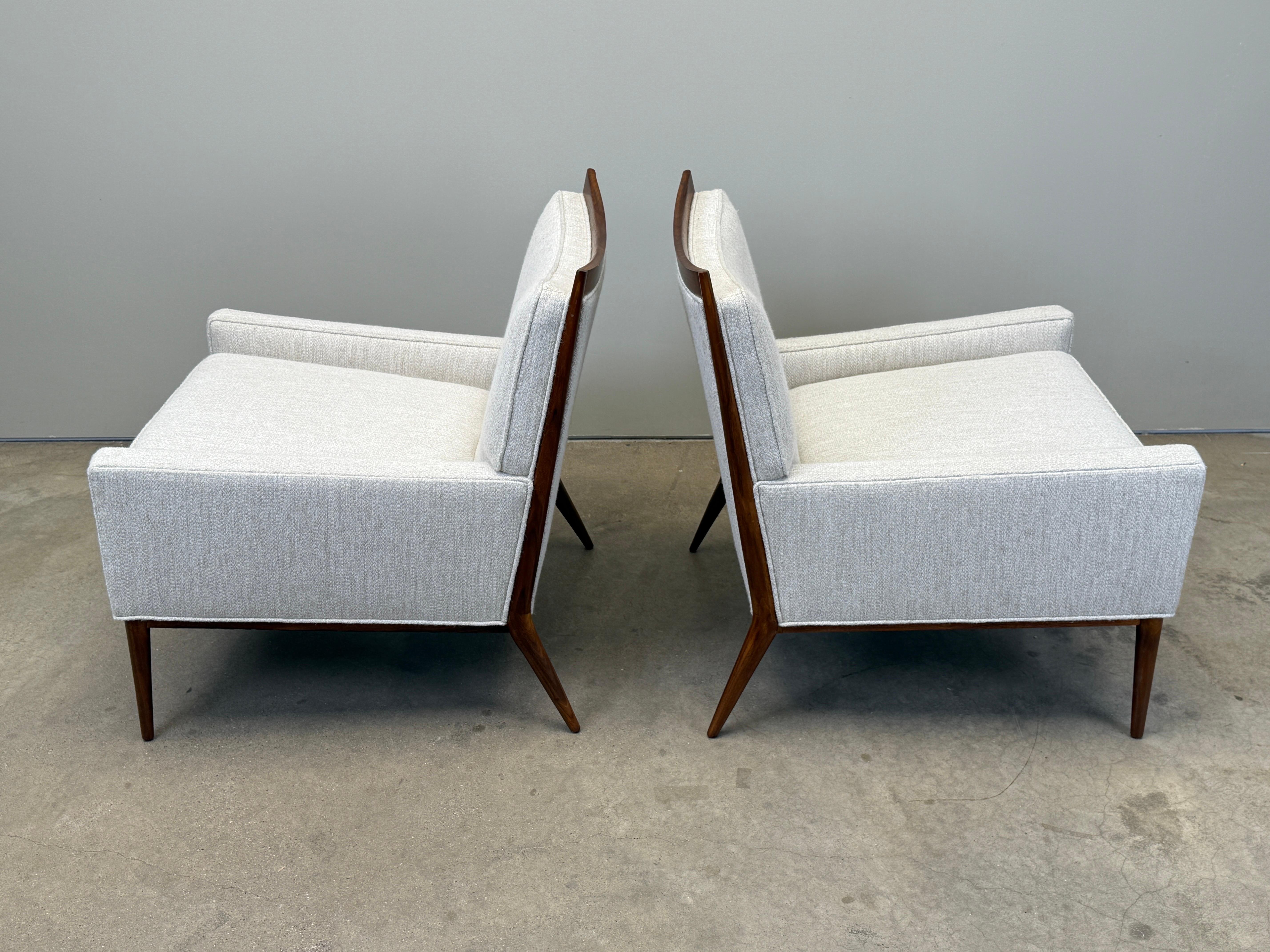 Ein Paar Loungesessel von Paul McCobb im Angebot 2