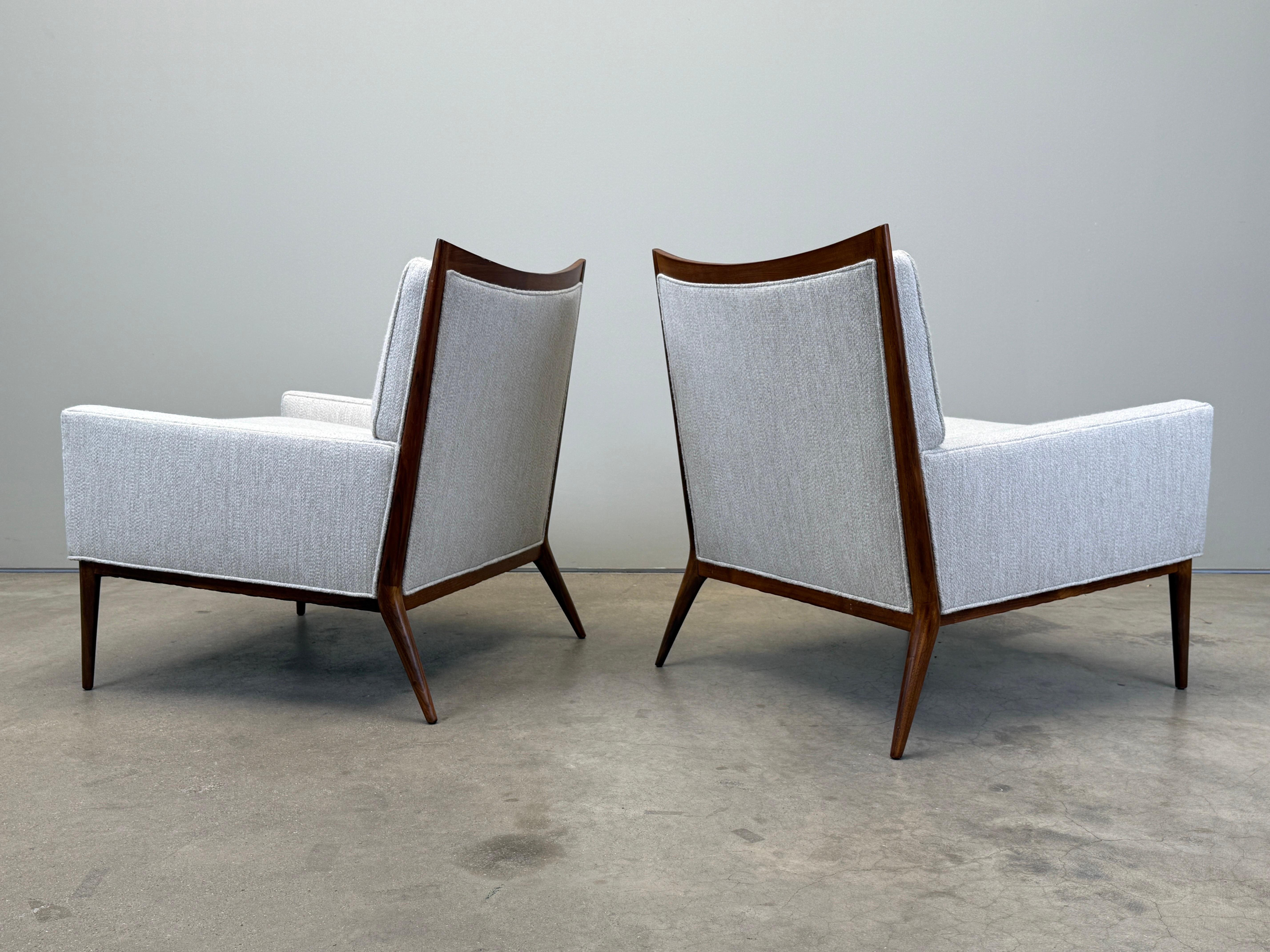 Ein Paar Loungesessel von Paul McCobb im Angebot 4