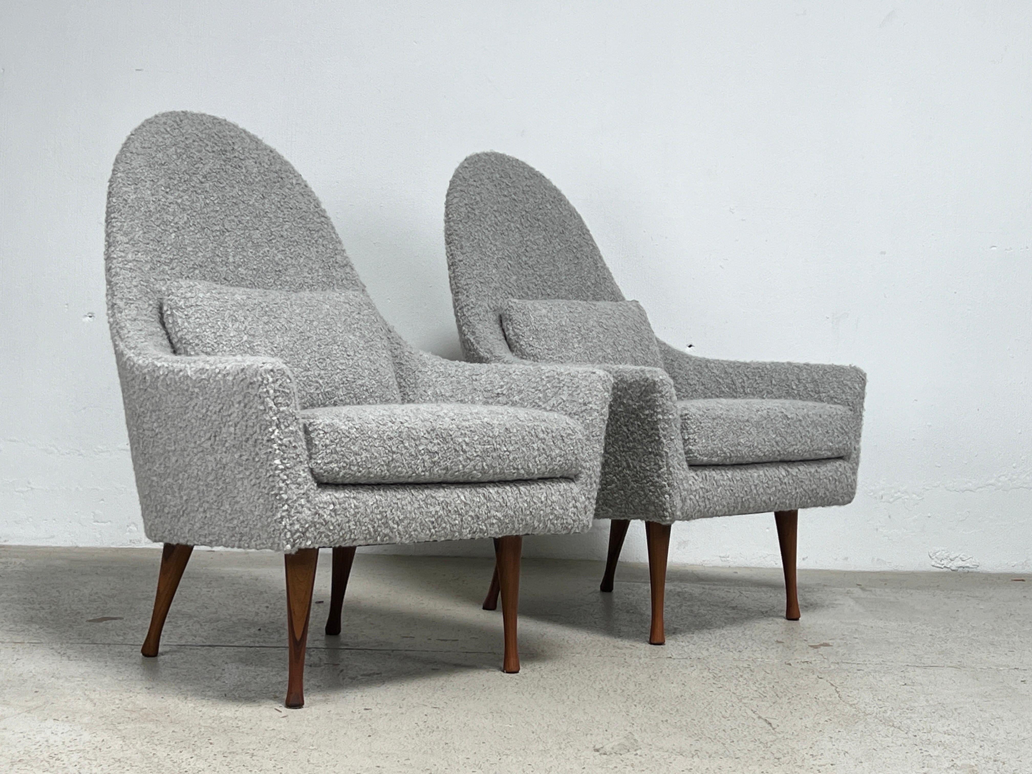 Pair of Lounge chairs by Paul McCobb for Widdicomb 5