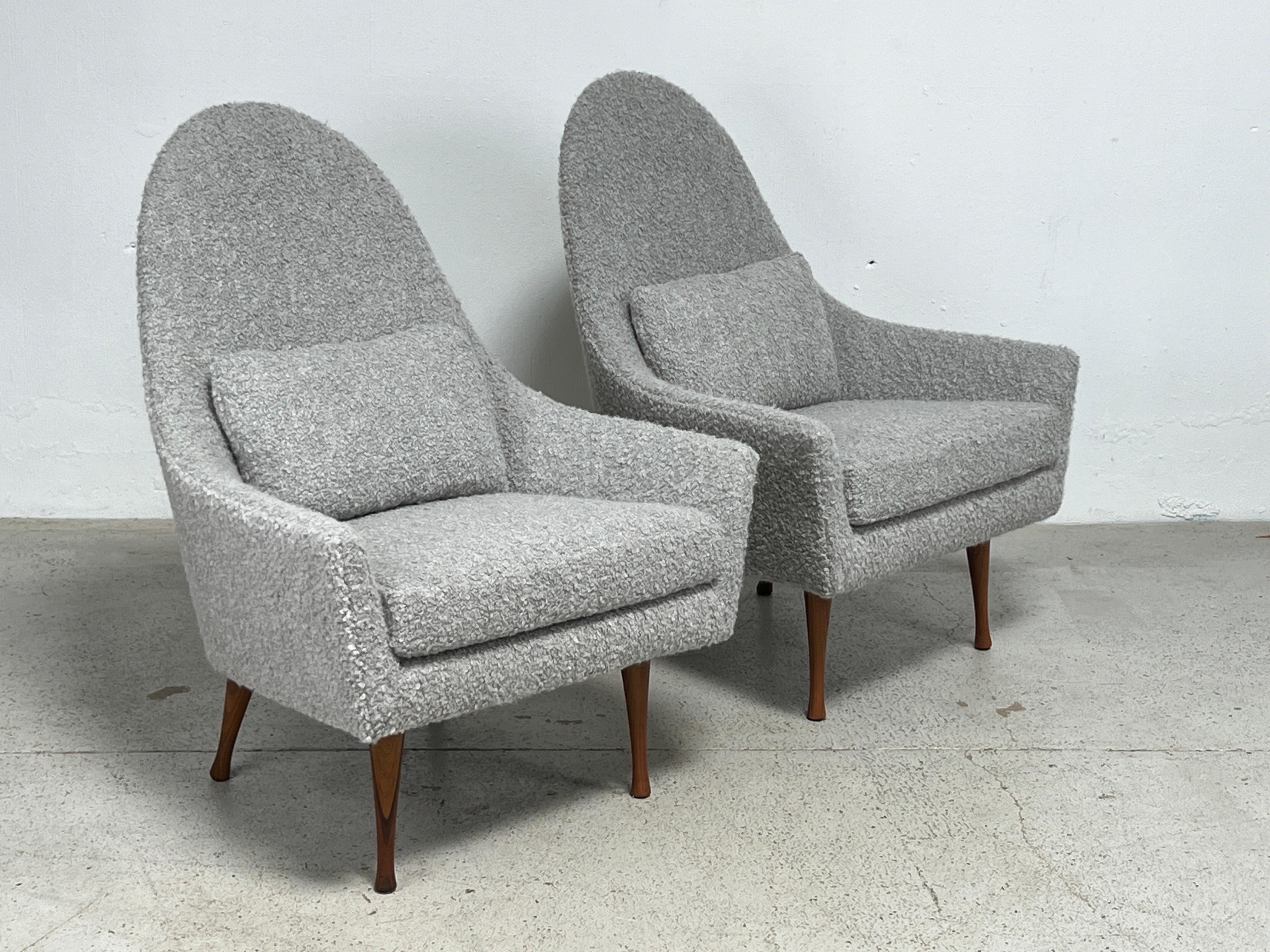 Pair of Lounge chairs by Paul McCobb for Widdicomb  For Sale 6
