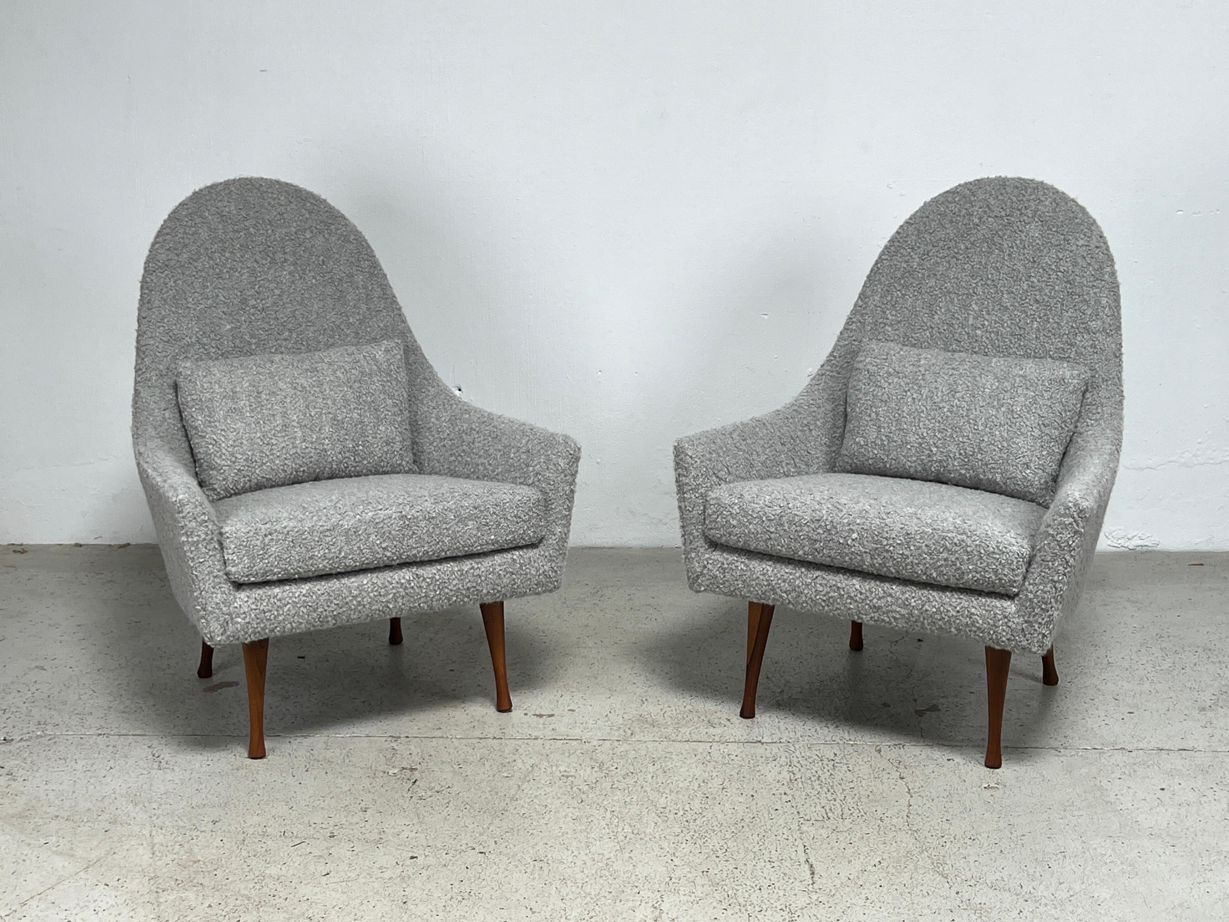 Pair of Lounge chairs by Paul McCobb for Widdicomb 8