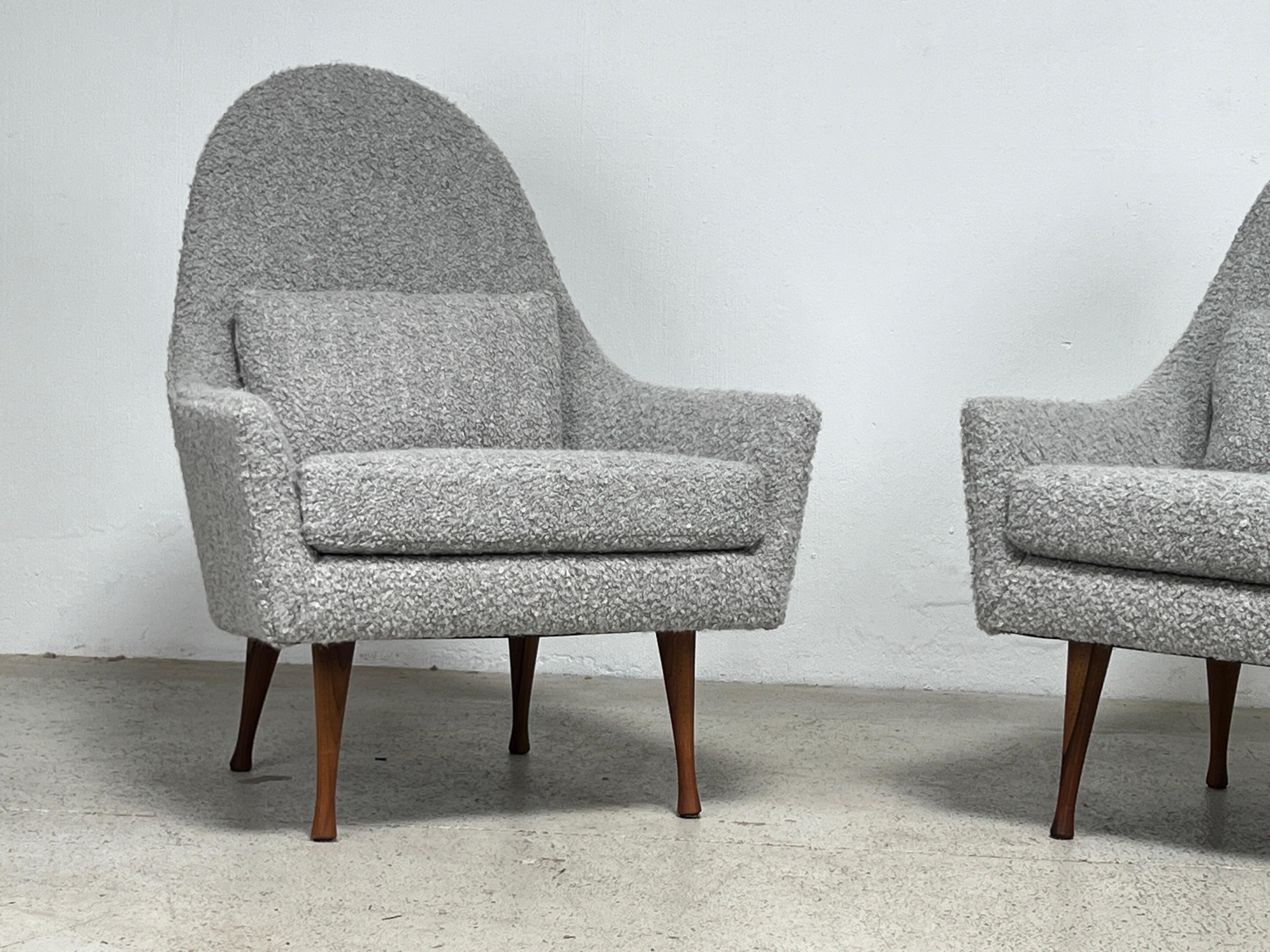 Pair of Lounge chairs by Paul McCobb for Widdicomb  For Sale 10