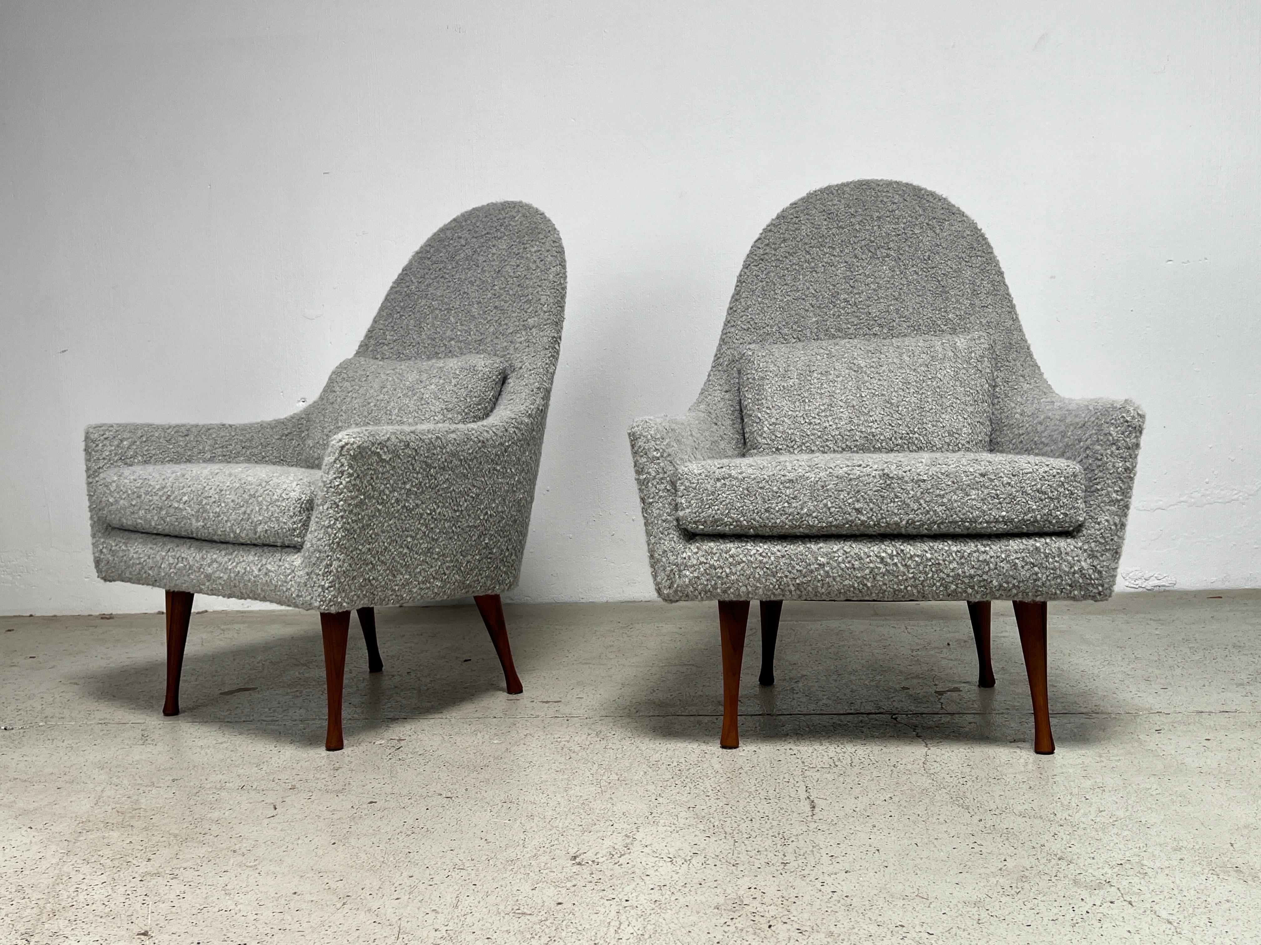 Pair of Lounge chairs by Paul McCobb for Widdicomb In Good Condition In Dallas, TX