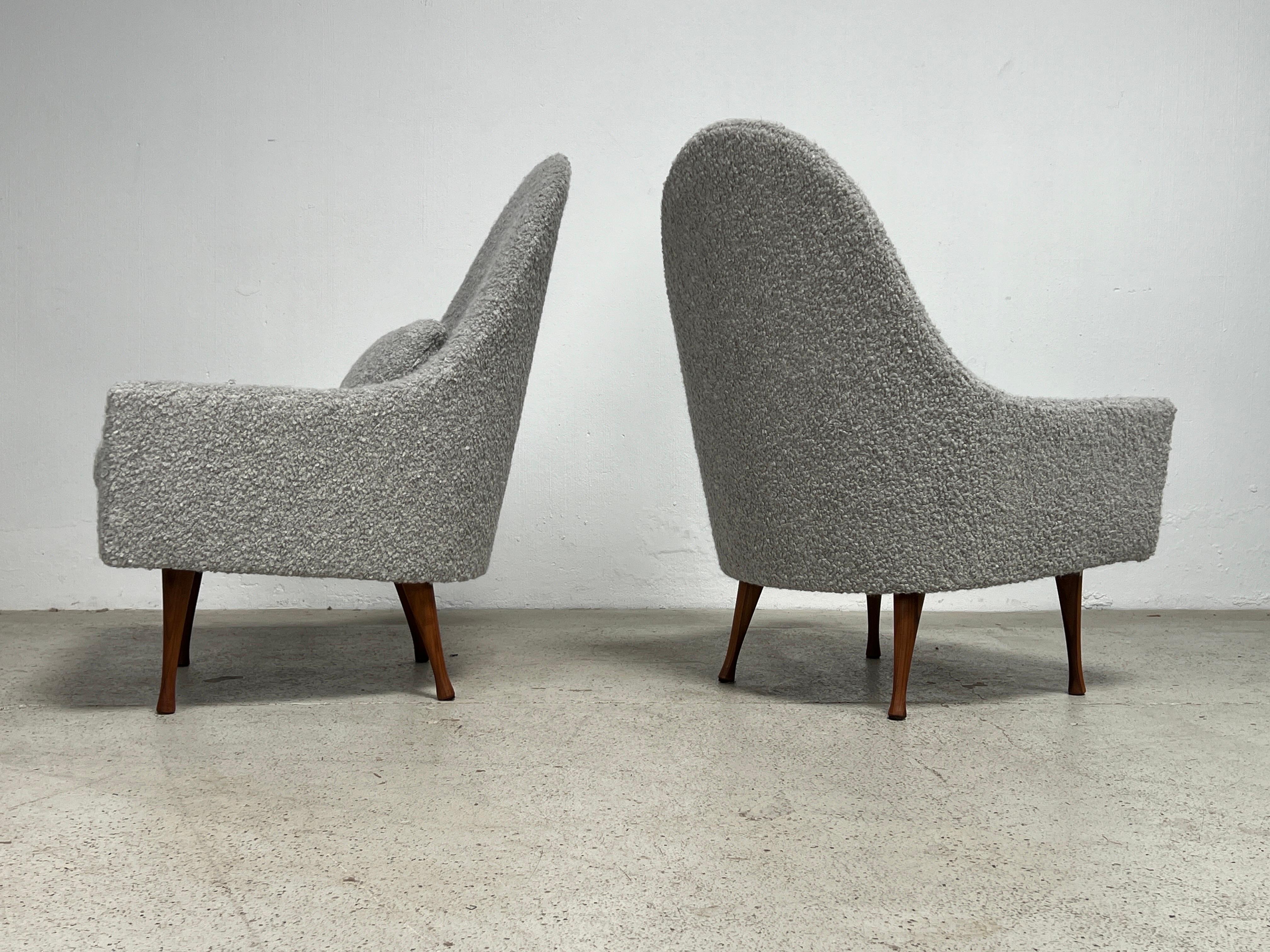 Pair of Lounge chairs by Paul McCobb for Widdicomb  For Sale 2
