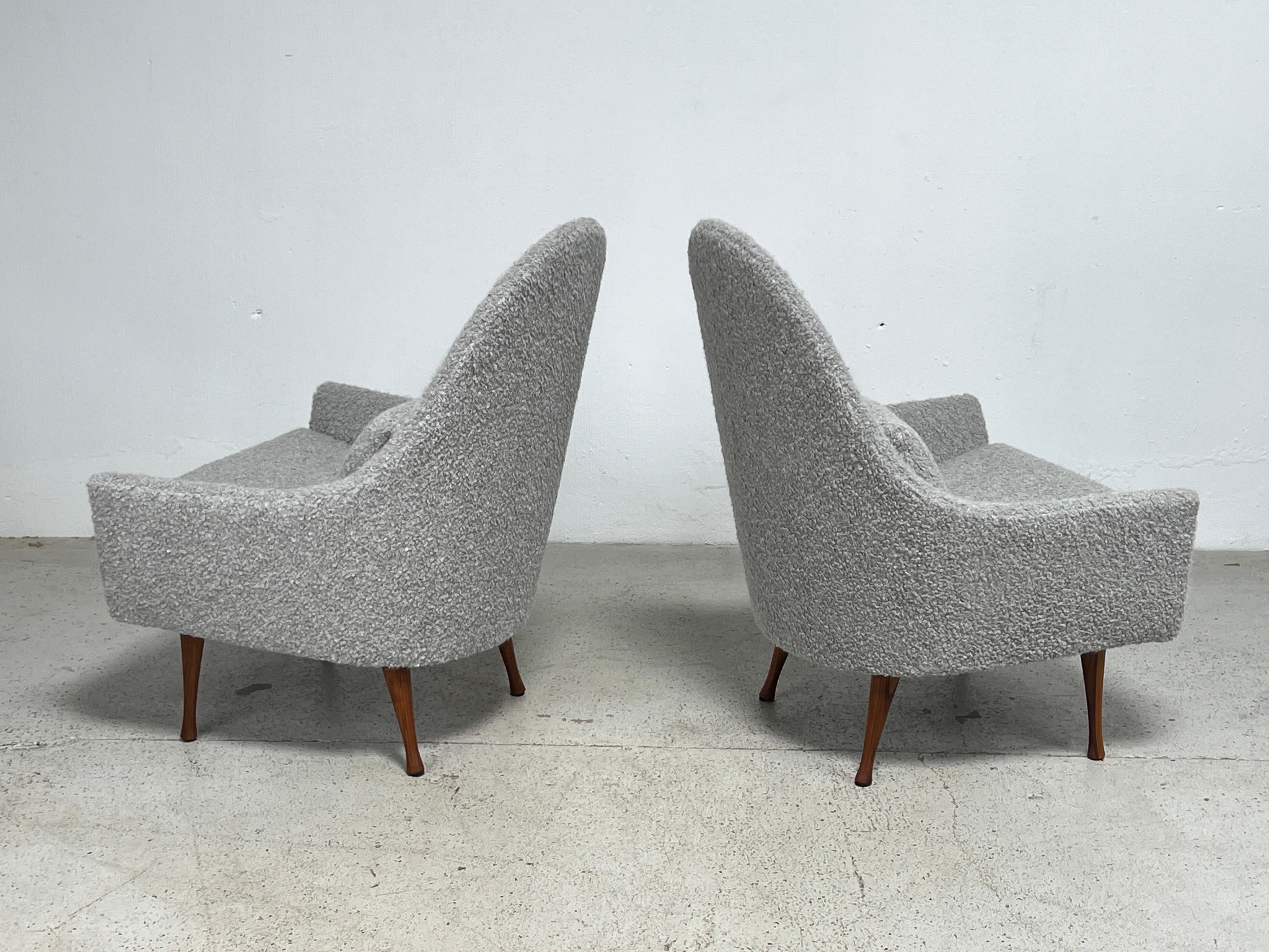 Pair of Lounge chairs by Paul McCobb for Widdicomb  For Sale 4