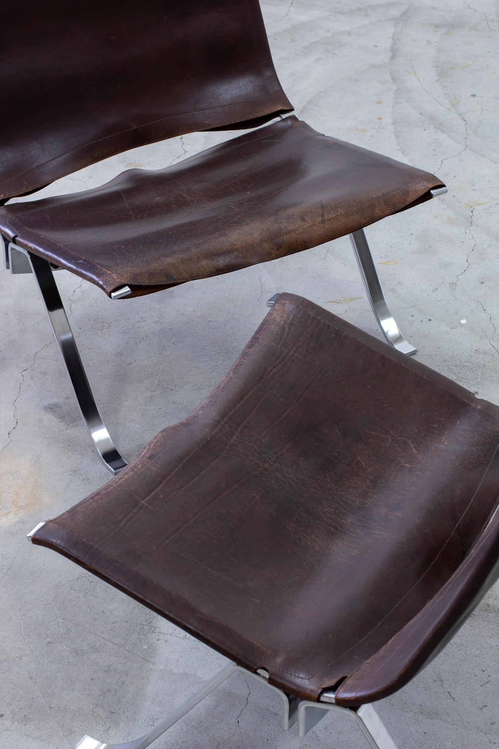 Pair of lounge chairs by Preben Fabricius for Arnold Exclusiv, ca 1972 4