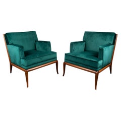 Pair of Lounge Chairs  by Robsjohn-Gibbings for Widdicomb