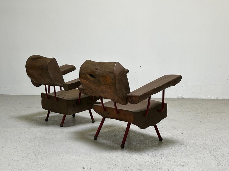 Pair of Lounge Chairs by Sabena of Mexico For Sale 7