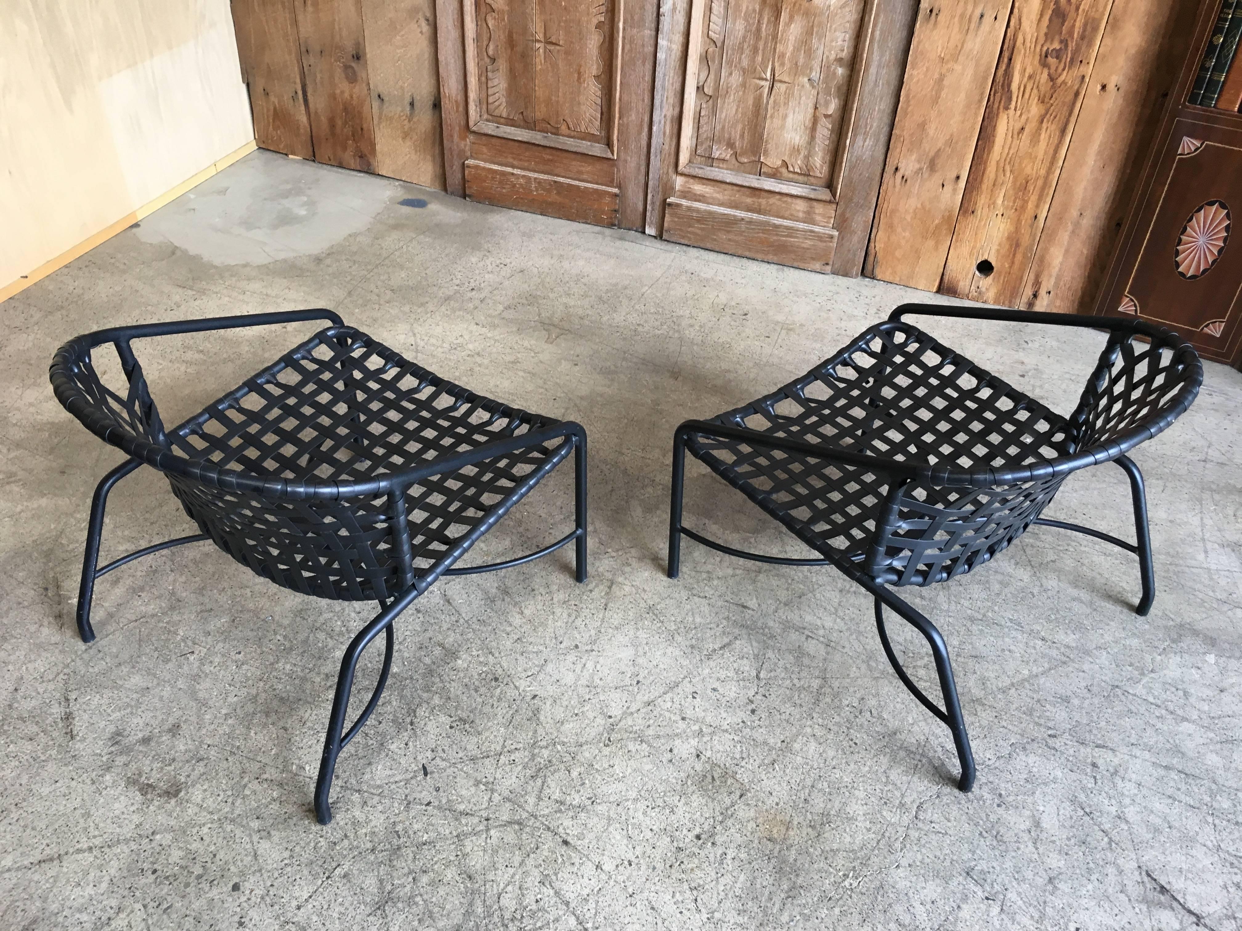 Pair of Lounge Chairs by Tadao Inouye for Brown Jordan 1