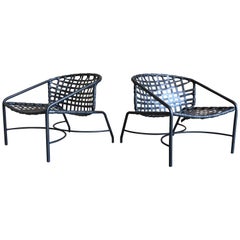 Pair of Lounge Chairs by Tadao Inouye for Brown Jordan