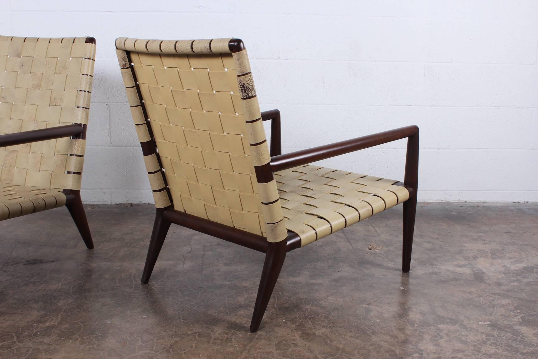 Pair of Lounge Chairs by T.H. Robsjohn-Gibbings 4