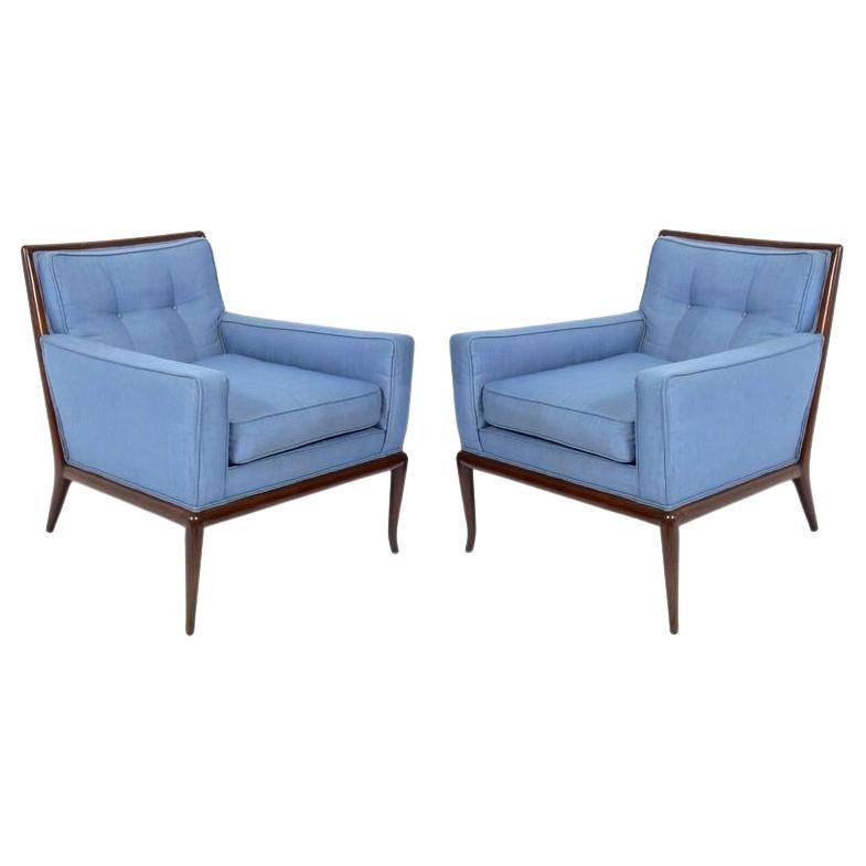 Coppia di sedie da salotto di T.H. Robsjohn Gibbings