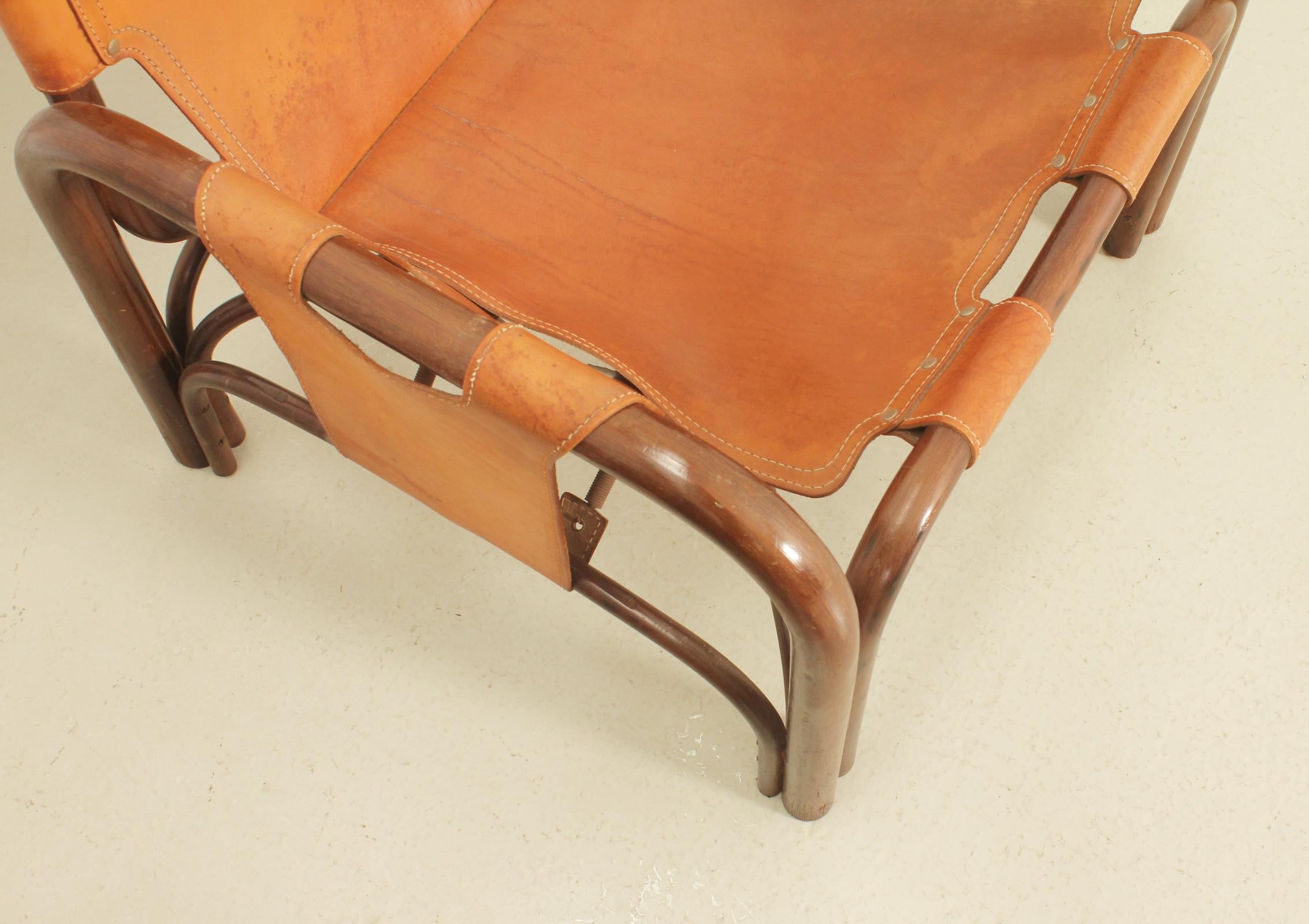 Paar Loungesessel von Tito Agnoli für Bonacina, Italien, 1960er Jahre im Angebot 4