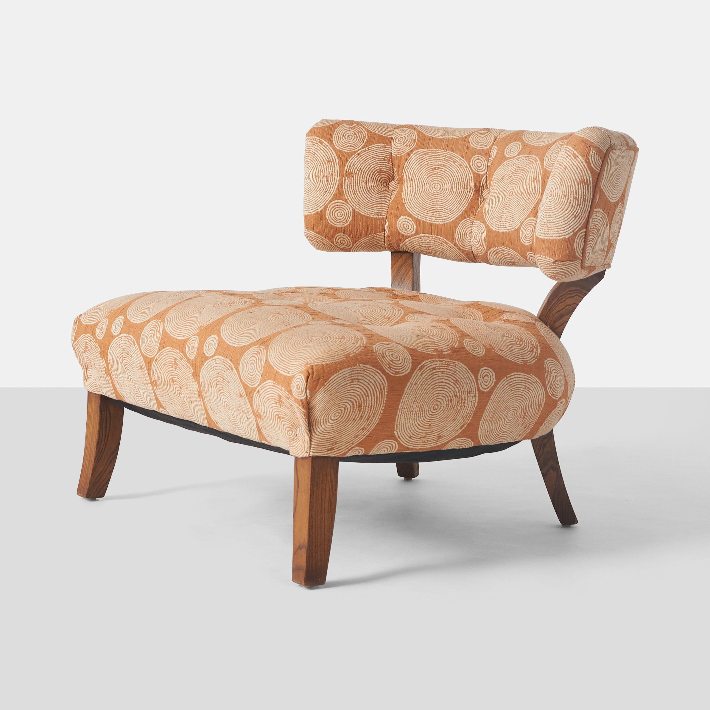 Modern Pair of Lounge Chairs by William 