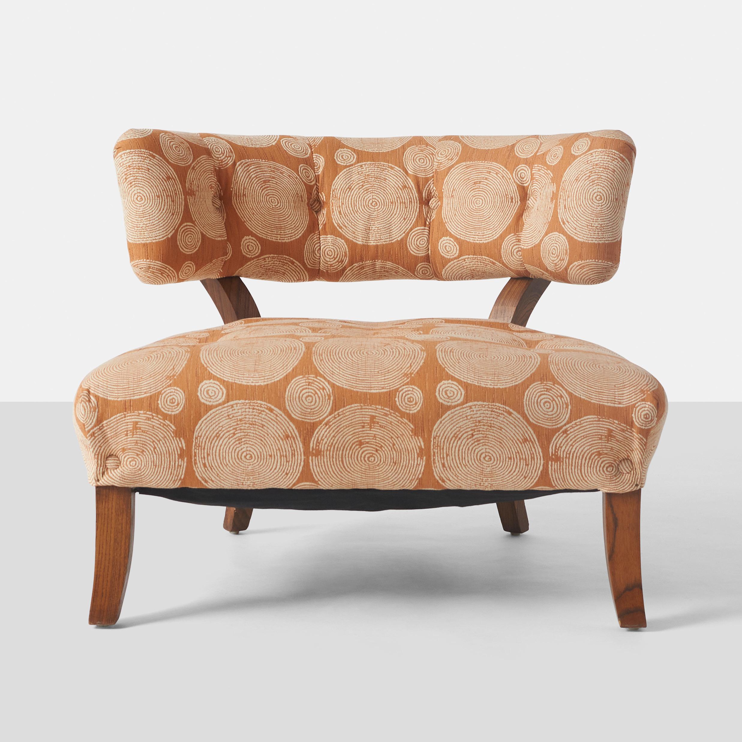American Pair of Lounge Chairs by William 