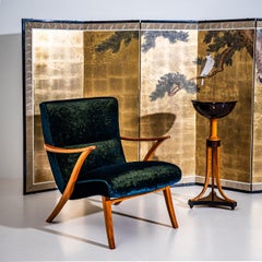 Paar Lounge-Sessel, Tschechien, Mitte 20.