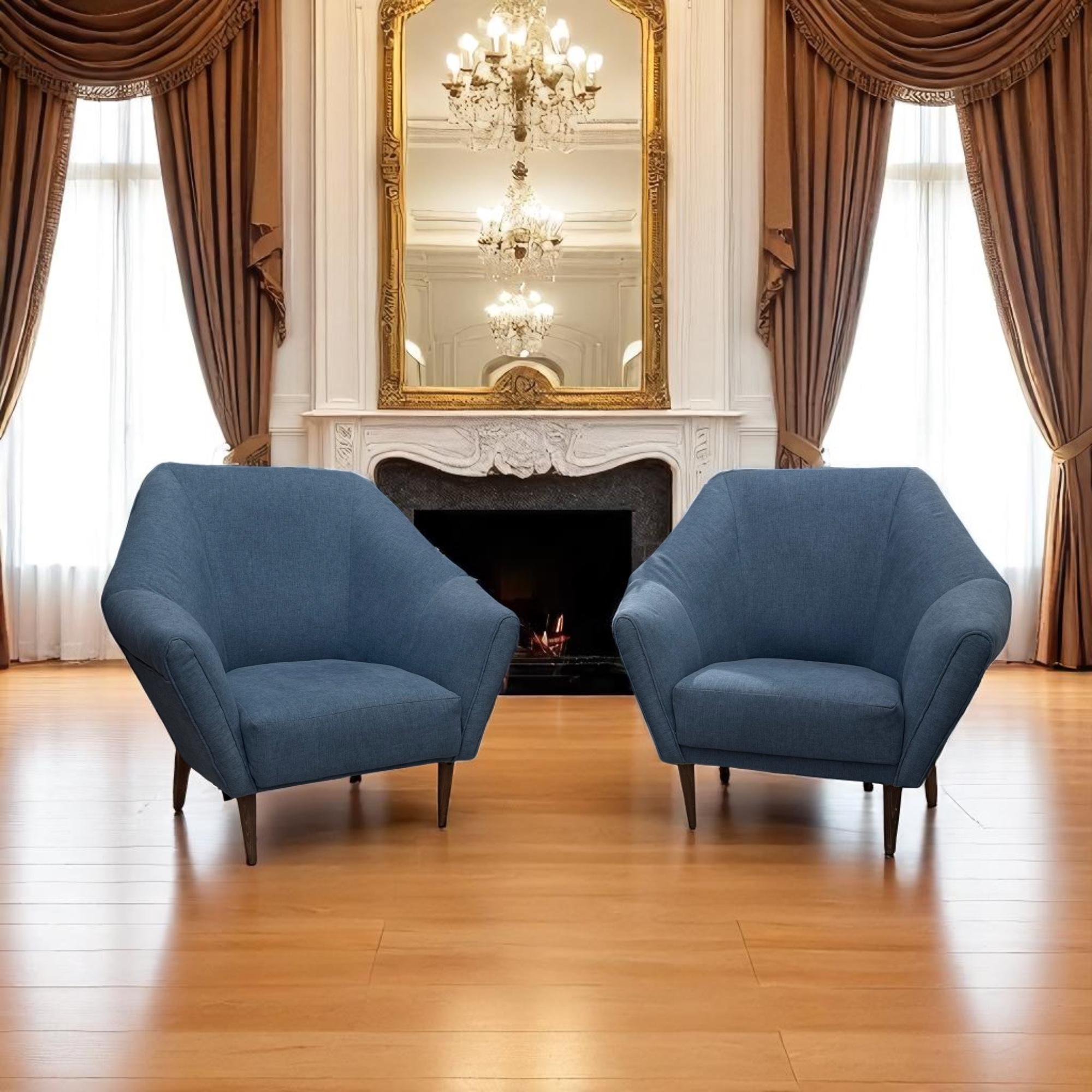 Pair of Lounge Chairs, Ico Parisi for Ariberto Colombo, 20th Century en vente 3