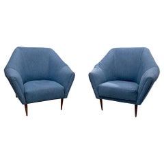 Pair of Lounge Chairs, Ico Parisi for Ariberto Colombo, 20th Century