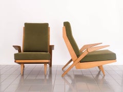 1950er Jahre Sesselpaar aus Pau Marfim-Holz von Acácio Gil Borsoi:: Brasilien