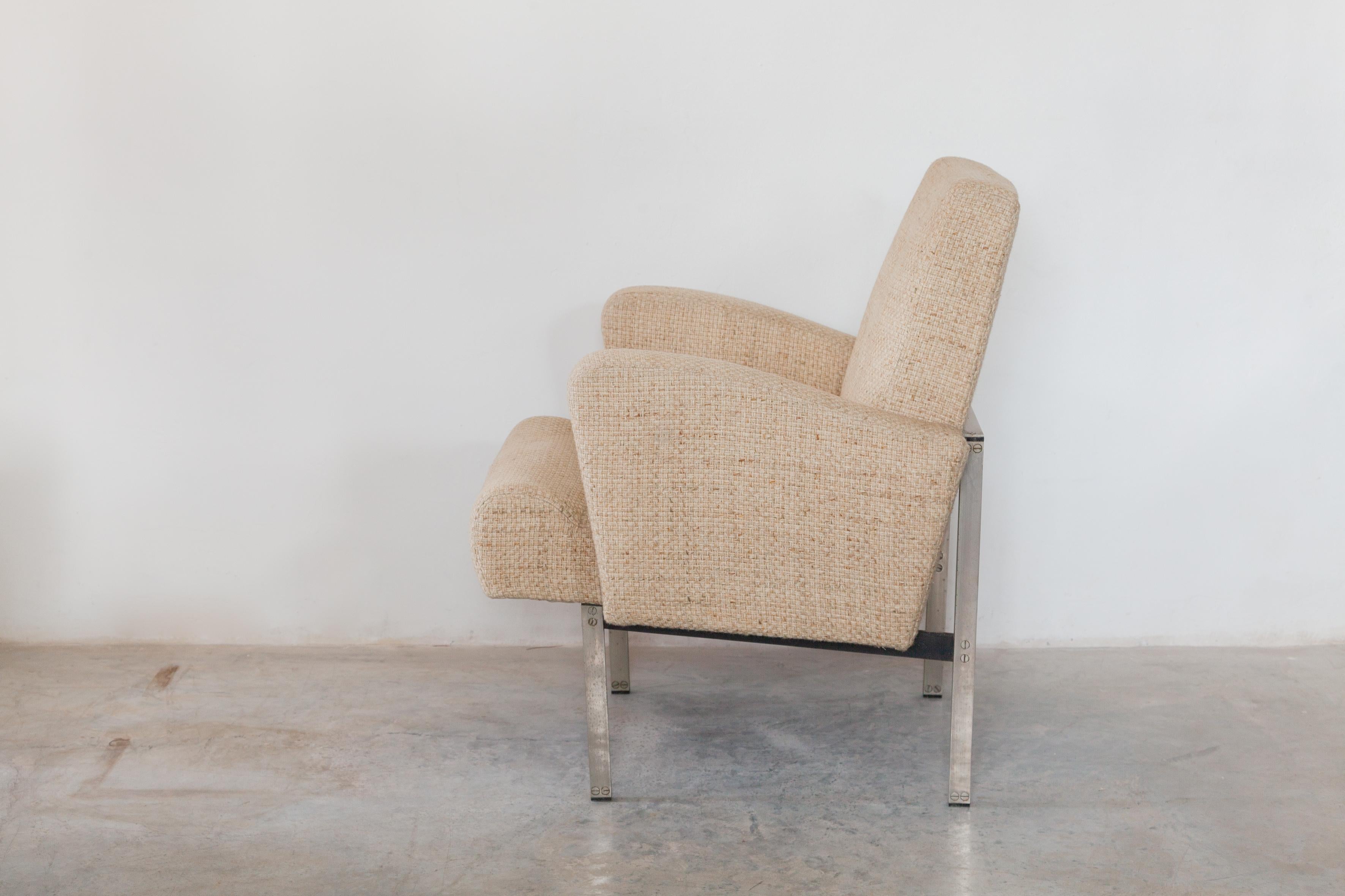 Fin du 20e siècle Paire de chaises longues dans le style de Milo Baughman pour Thayer Coggin en vente