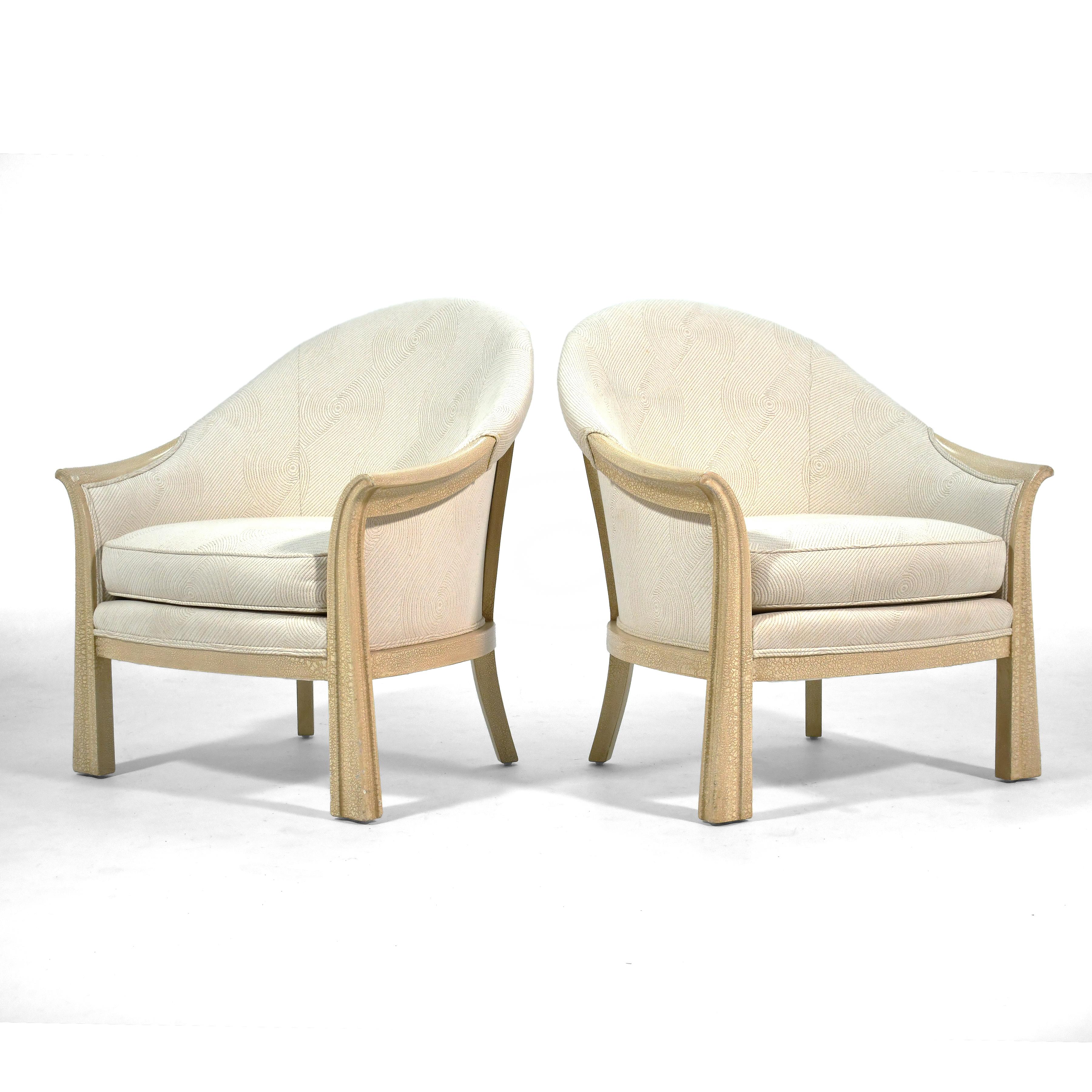 Art Deco Pair of Lounge Chairs in the Manner of Pierre Chareau For Sale
