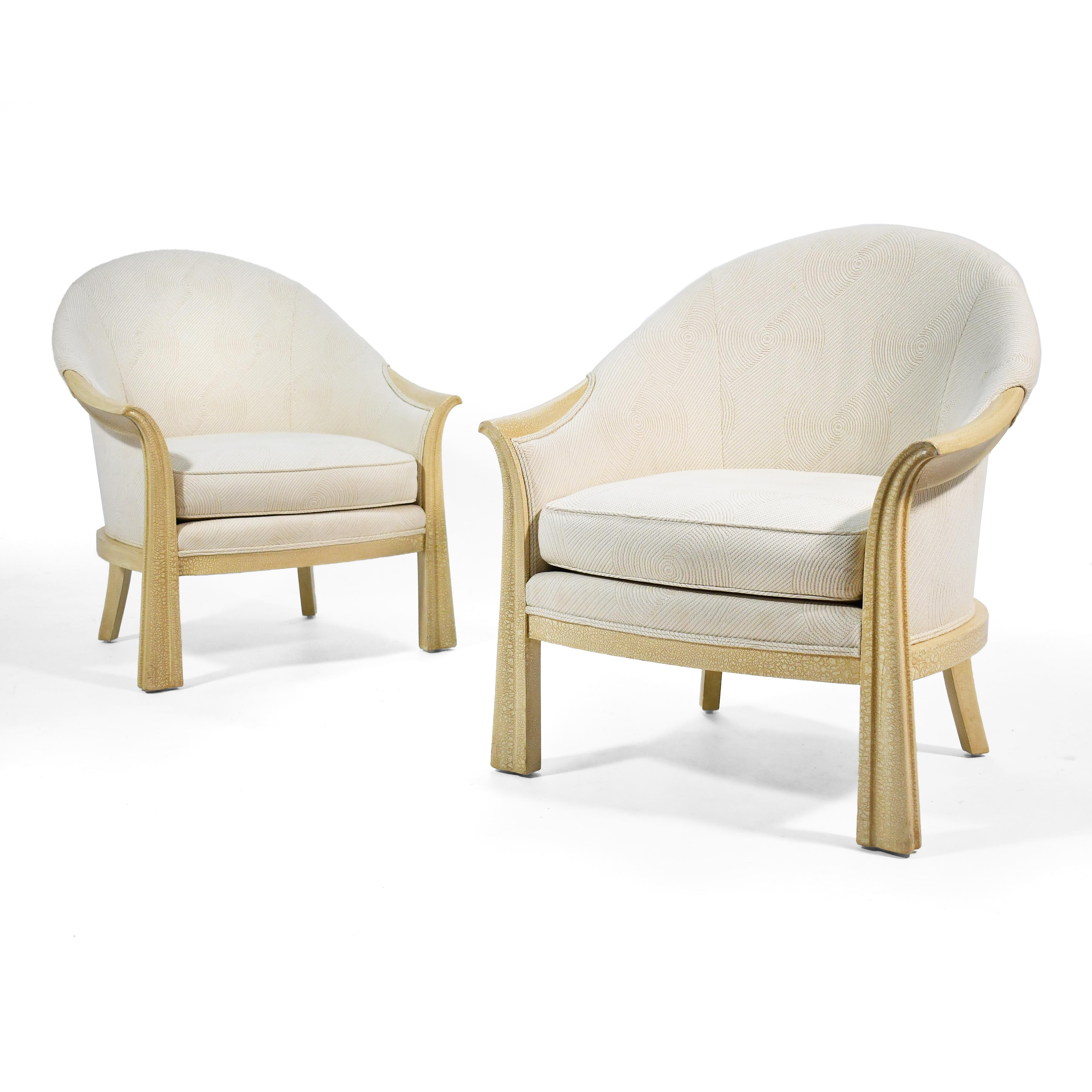 Pair of Lounge Chairs in the Manner of Pierre Chareau For Sale 1