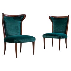 Pair of Lounge Chairs, Italy, 1950s