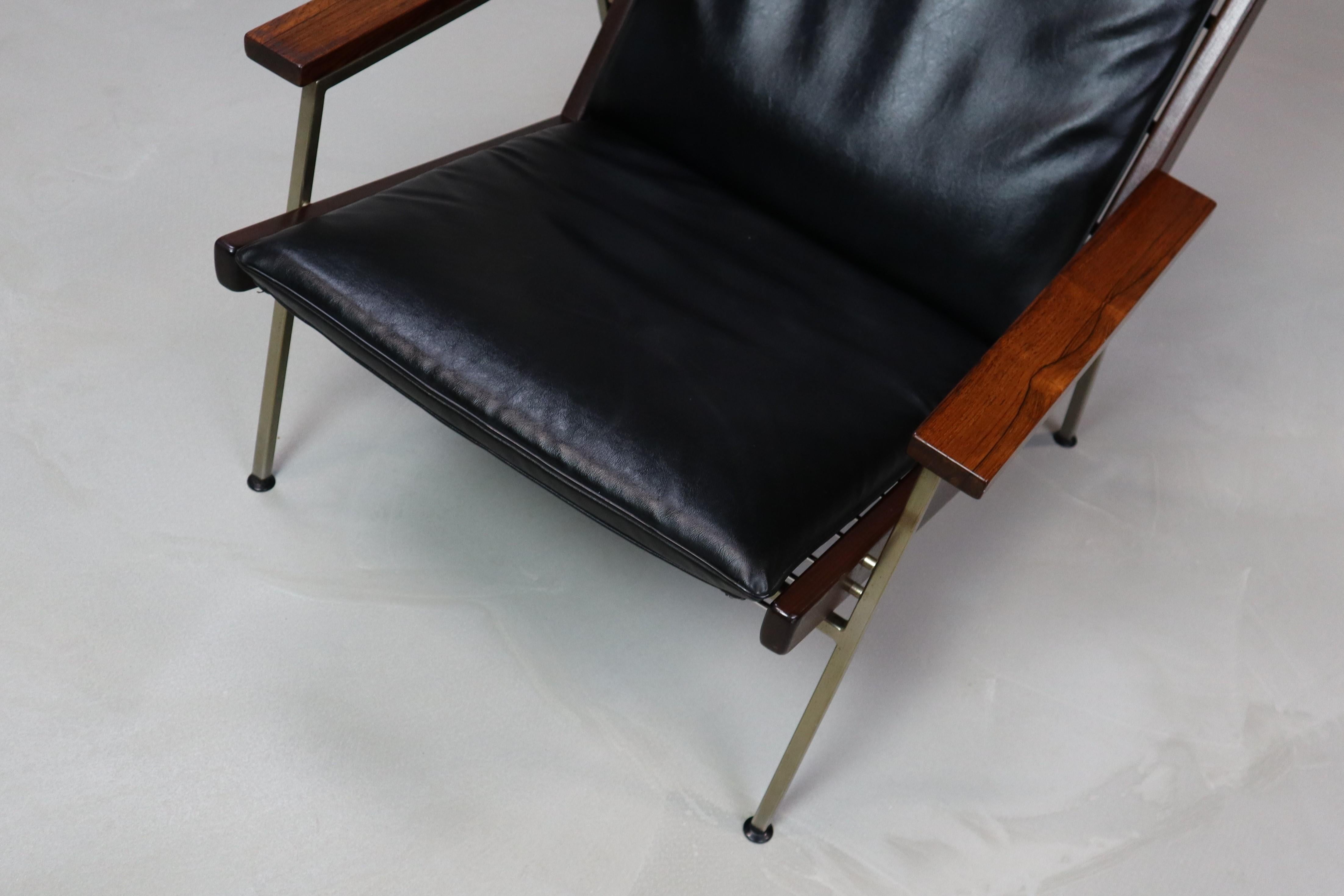 Paar Loungesessel Modell 1611 von Rob Parry für De Ster Gelderland, 1952 im Angebot 12
