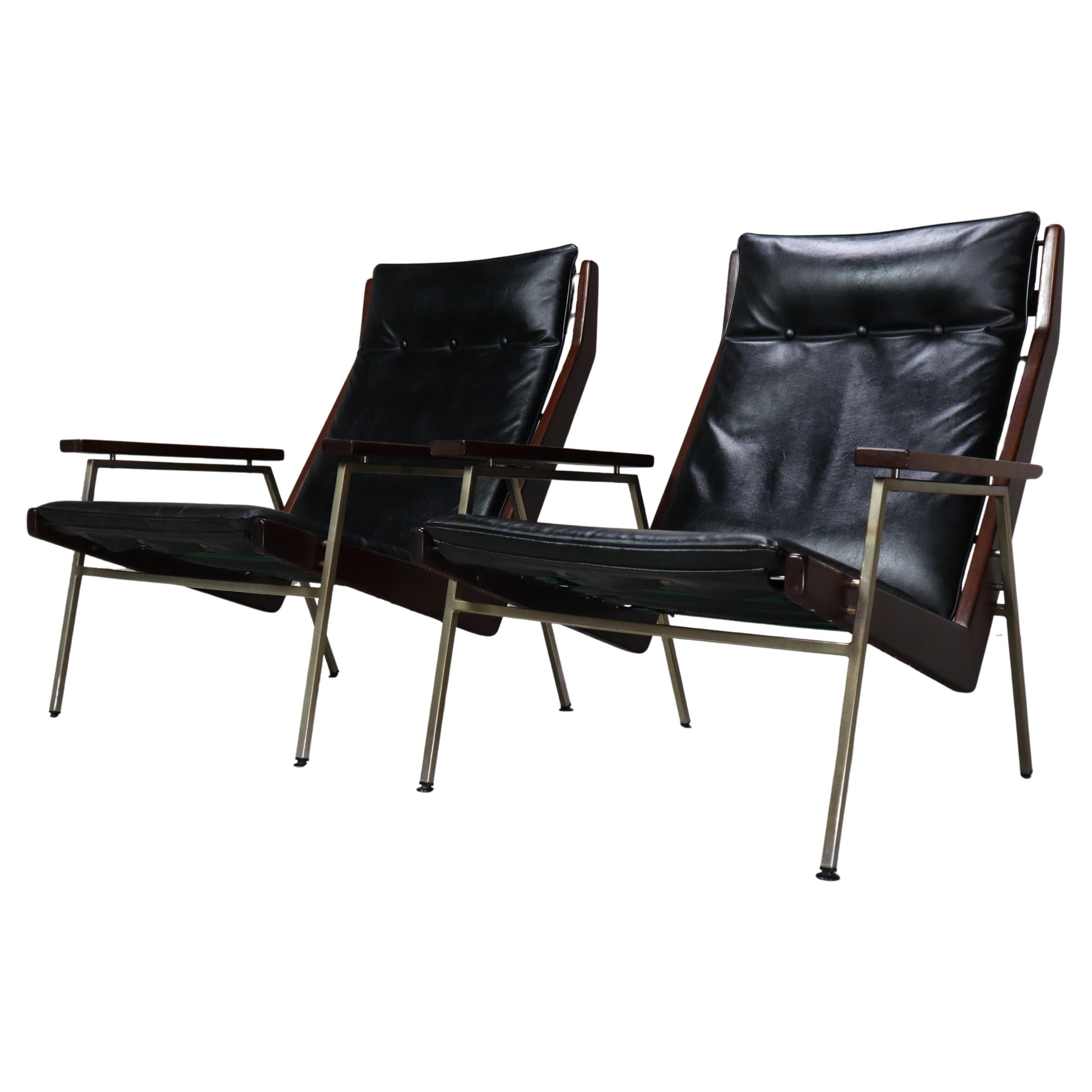 Pair of lounge chairs model 1611 by Rob Parry for De Ster Gelderland, 1952