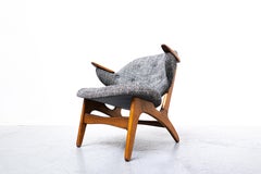 Pair of Lounge Chairs " Model 33" by Carl Edward Matthes, Danemark, 1950s