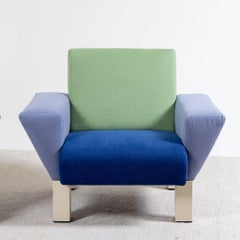 Pair of lounge chairs, model "Westside" by Ettore Sottsass for Knoll, Italy 1982