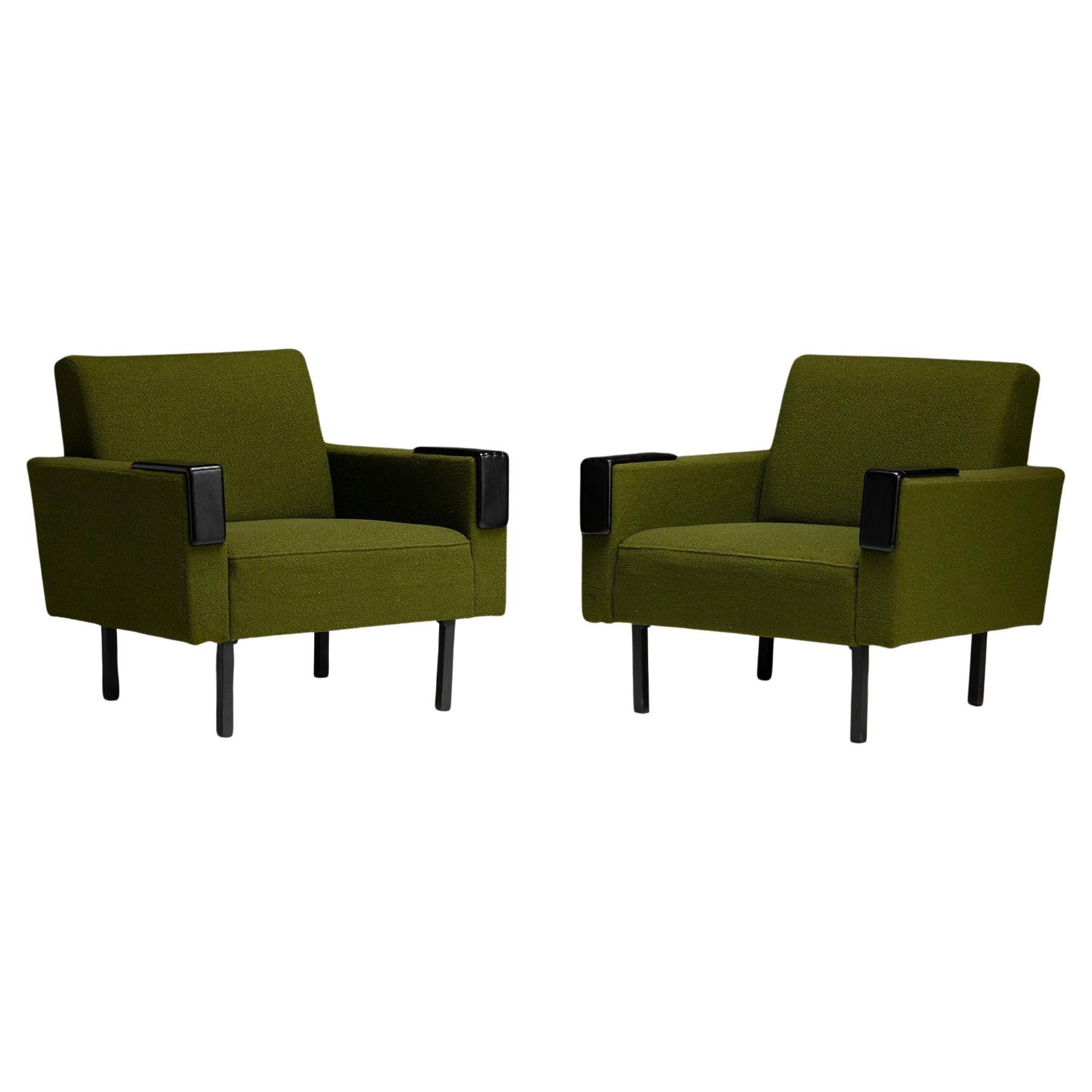 Pair of Lounge Chairs, Netherlands circa 1960