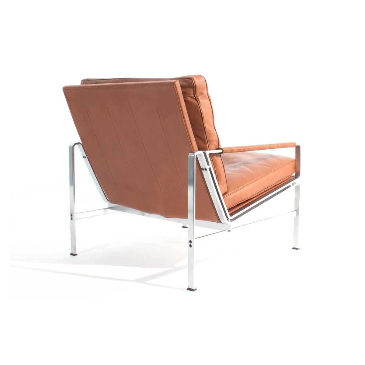 Danish Pair of Lounge Chairs Preben Fabricius and Jorgen Kastholm