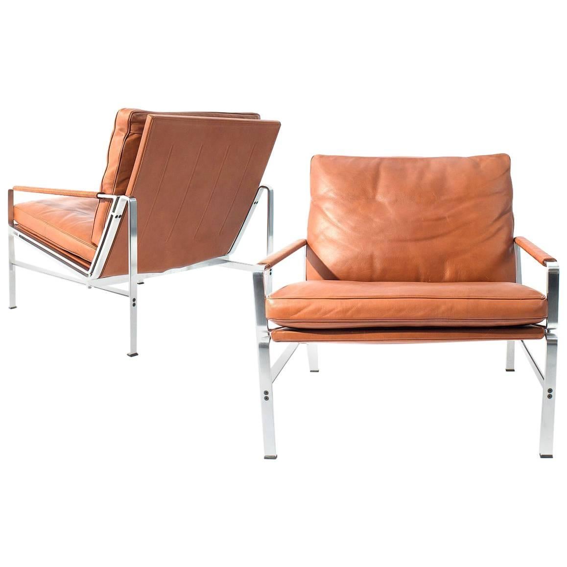 Pair of Lounge Chairs Preben Fabricius and Jorgen Kastholm