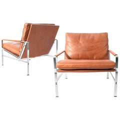 Pair of Lounge Chairs Preben Fabricius and Jorgen Kastholm