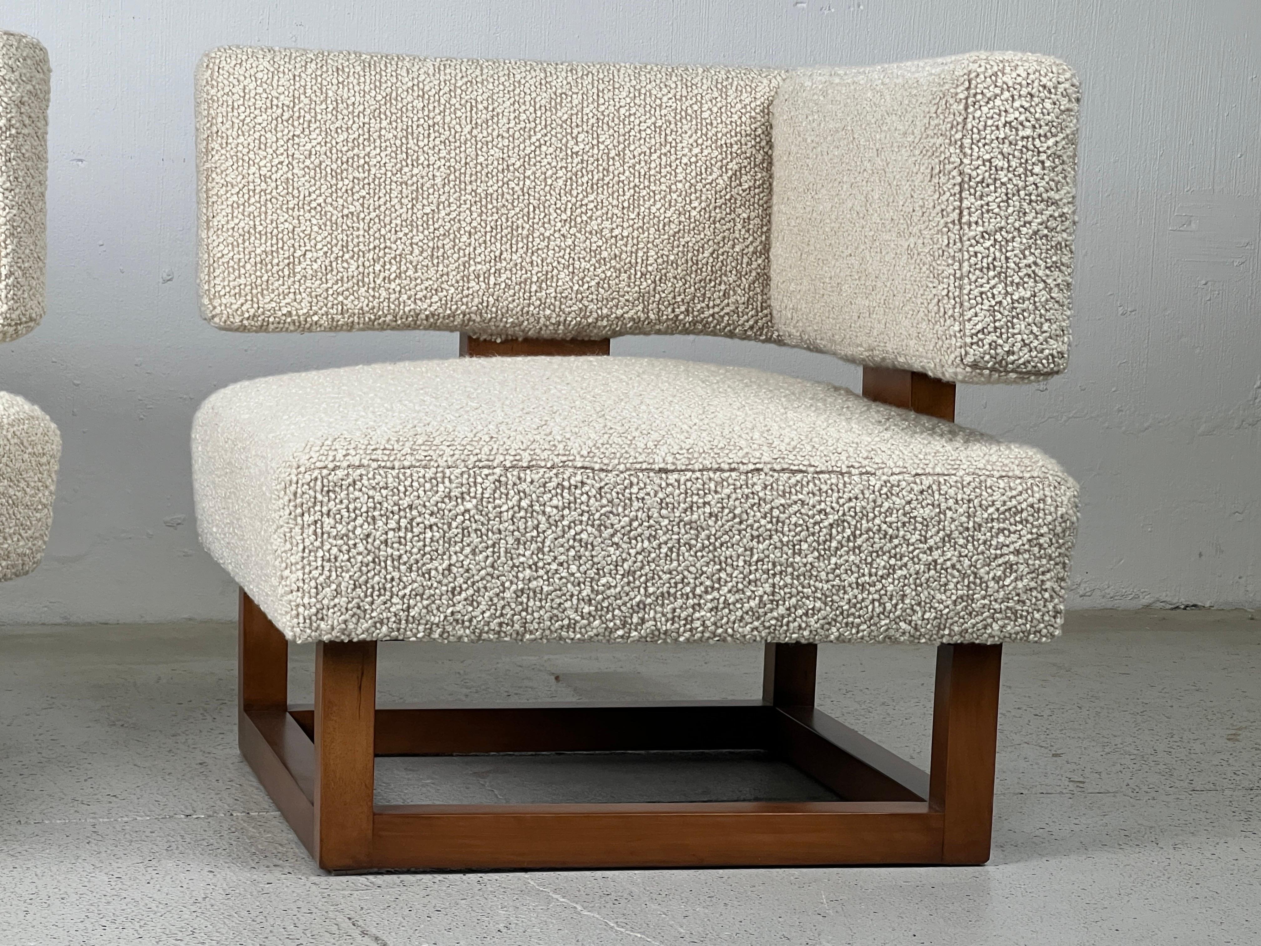 Pair of Lounge Chairs / Settee by Brown Saltman  8