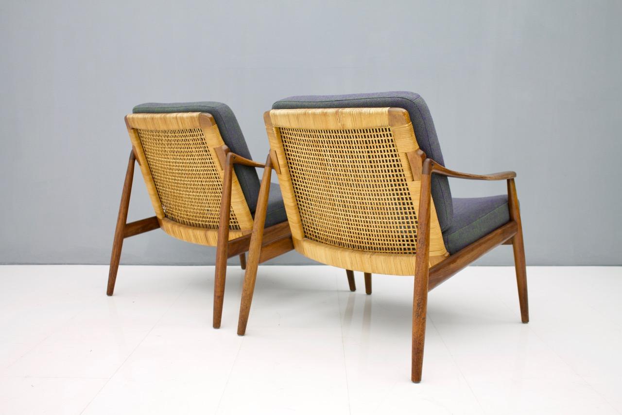 Pair of Lounge Easy Chairs by Hartmut Lohmeyer for Wilkhahn, 1956s 2