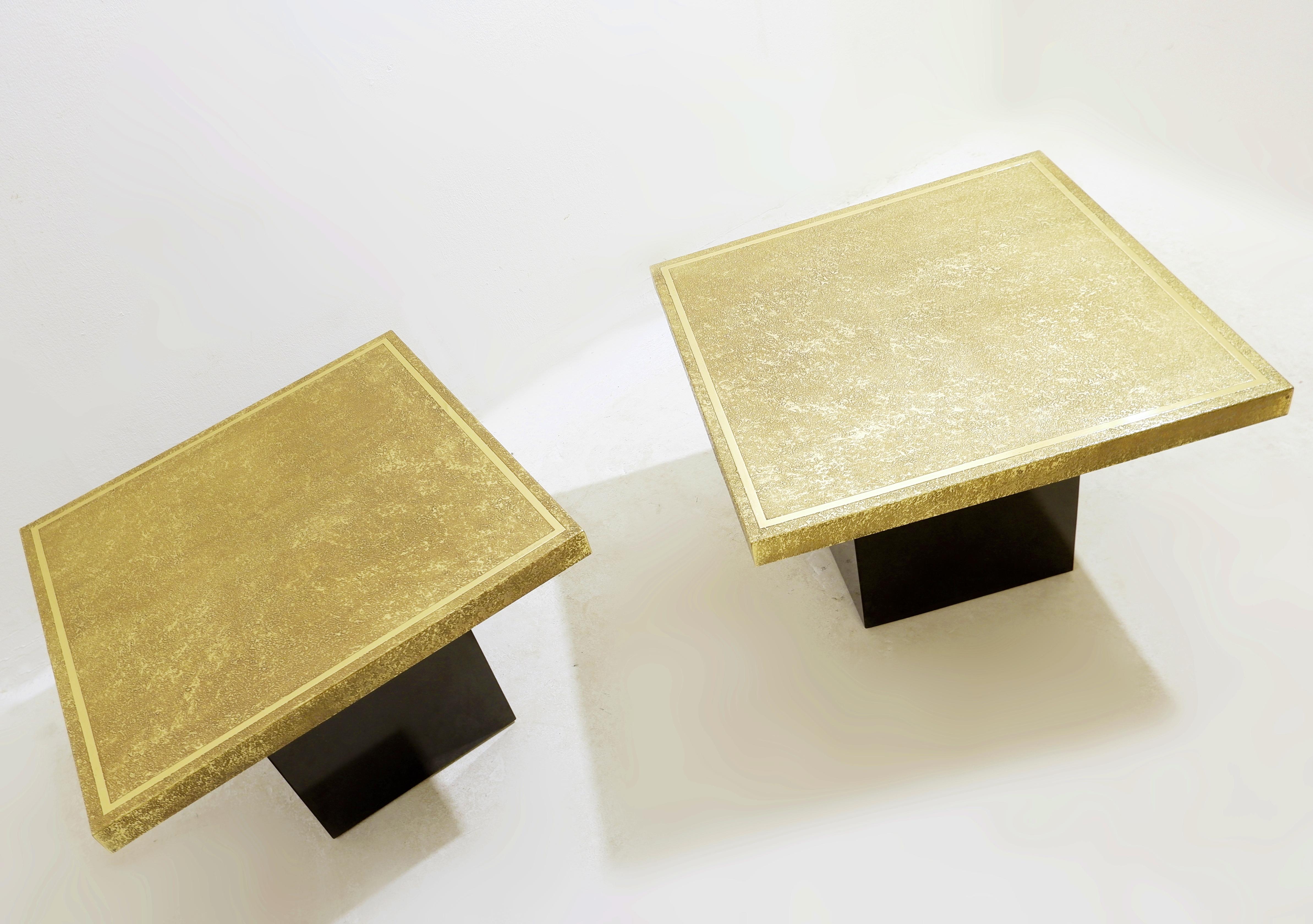 Pair of Lova Creations Side Tables For Sale 1