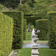Pair of Lovely Italian Putto Stone Garden Statues Representing Musicians