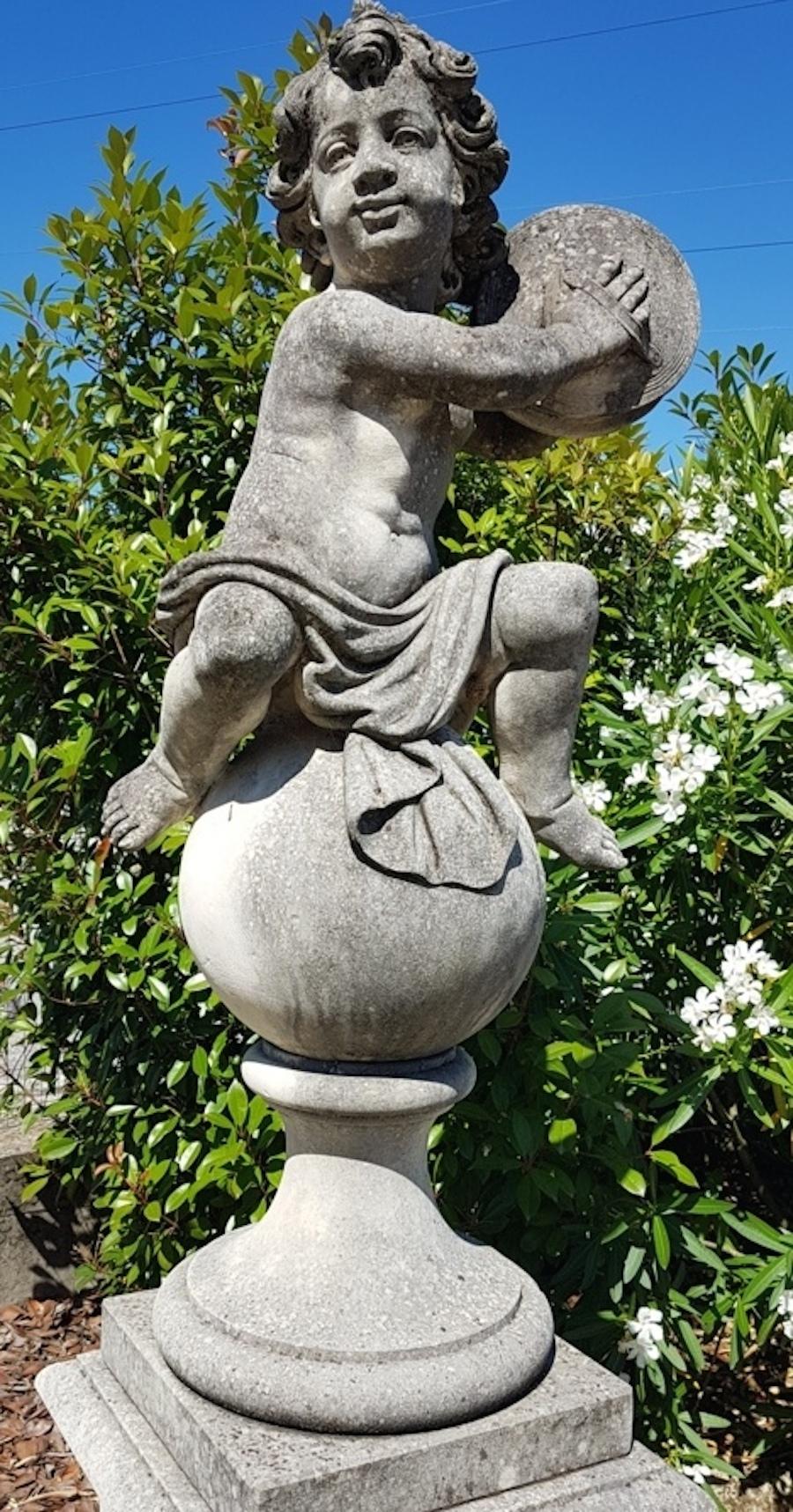 indian garden statue