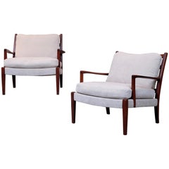 Pair of "Löven" by Arne Norell, 1960s