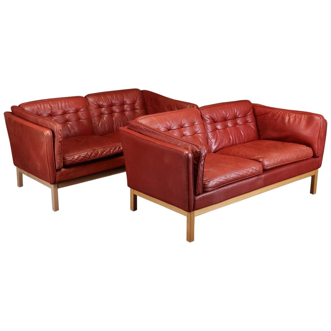 Pair of Loveseats by Vatne M bler