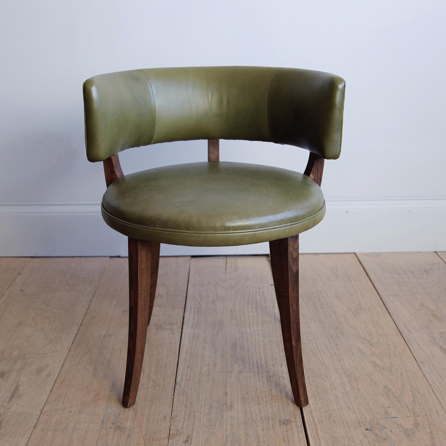 Danish Pair of Low Chairs Attributed to Magnus Stephensen For Sale