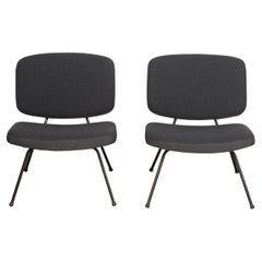 Pair of Low Chairs by Paulin and Thonet