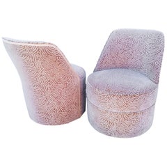 Pair of Low Chairs, France 1970