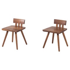 Pair of Low Chairs, Ippongi Series by Conde House, Japan